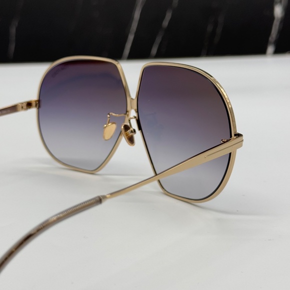 NEW TOM FORD TF785 28B WOMEN OVERSIZED SUNGLASSES TOM FORD TARA FT0785/S EYEWEAR main image 6